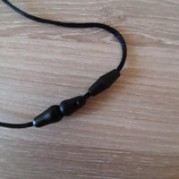 fermoir collier à mordiller