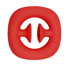 Hand Strength rouge tenu dans une main, pour exercer la préhension et développer la motricité fine