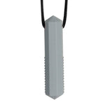 pendentif à mâchouiller gris