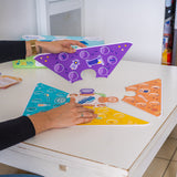 Assemblage ludique du plateau de jeu éducatif Super Co-Quotidien