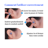 mode d'emploi bouchons d'oreilles anti bruit