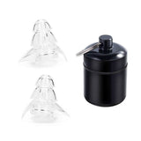 bouchons d'oreilles anti bruit transparent avec boite de transport
