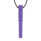 collier à mâcher sabre violet