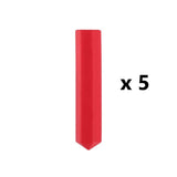 embout à mordre pierre précieuse rouge