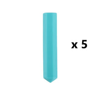 embout à mordiller pierre précieuse bleu clair